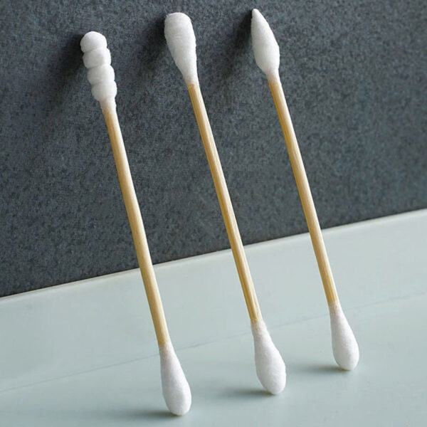 Tear-open Cardboard Box Bamboo Stick Cotton Swabs 200 Count - Image 12