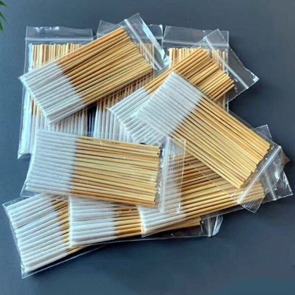 Cosmetic Cotton Swabs for Applying Face Serum (30/60pcs per pack) - Image 4