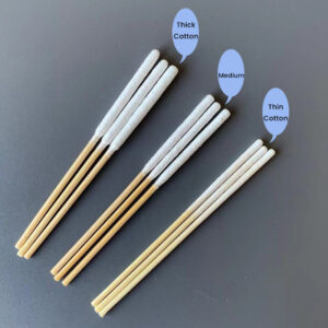 Cosmetic Cotton Swabs for Applying Face Serum (Thin/Thick Cotton Tip, 30/60pcs per pack)