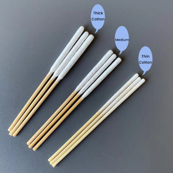 Cosmetic Cotton Swabs for Applying Face Serum (30/60pcs per pack) - Image 5