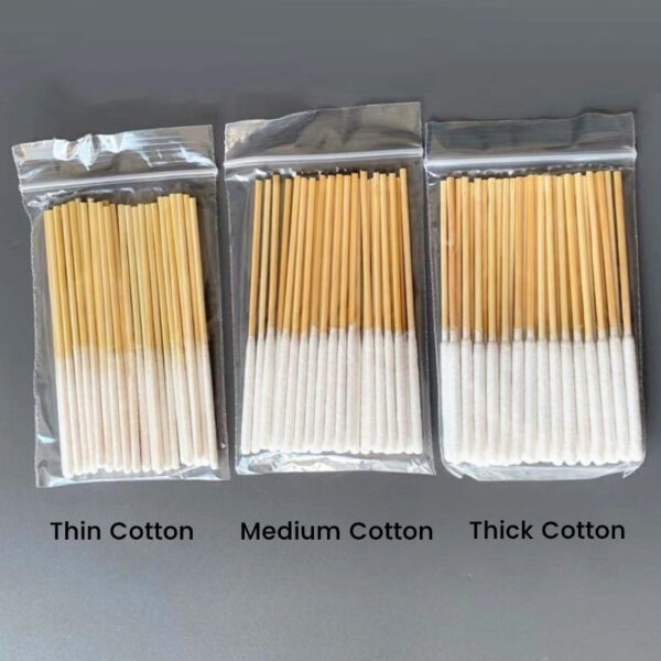 Cosmetic Cotton Swabs for Applying Face Serum (30/60pcs per pack) - Image 3
