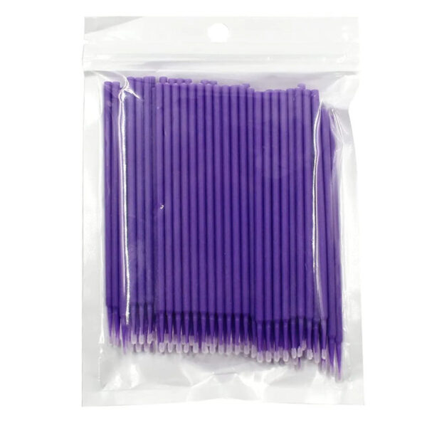 Micro Applicator Brush for Eyelash Extension 100pcs/bag - Image 2
