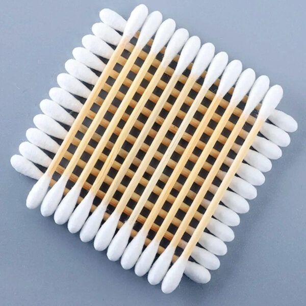Tear-open Cardboard Box Bamboo Stick Cotton Swabs 200 Count - Image 9