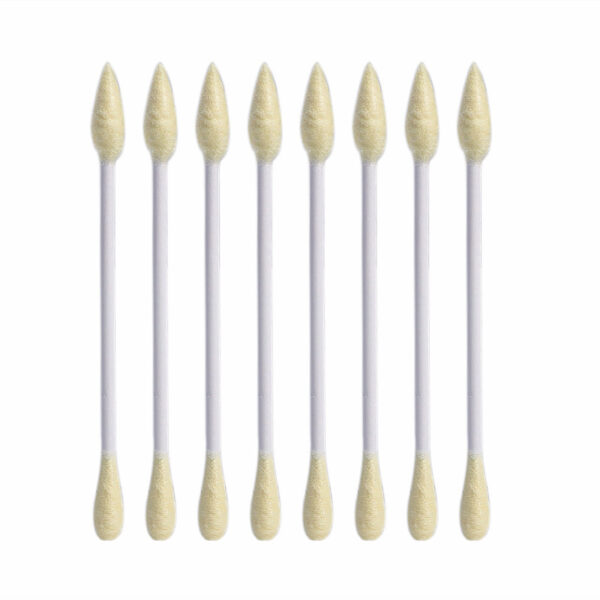 Spiral/Pointed Yellow Tip Paper Stick Cotton Swabs 200 Count - Image 5