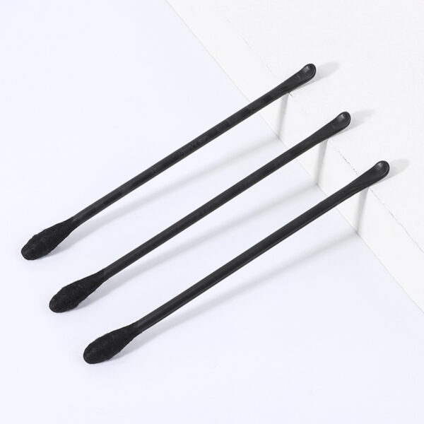 Colorful Plastic Stick Cotton Swabs with Plastic Ear Spoon 100 Count - Image 10