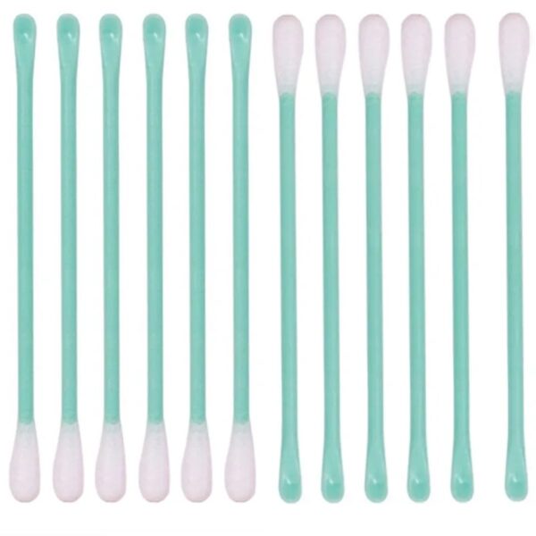Colorful Plastic Stick Cotton Swabs with Plastic Ear Spoon 100 Count - Image 7