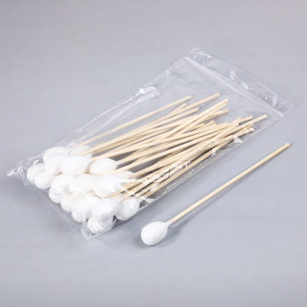 Big Tip 8inch 22cm Long Wooden Stick Cotton Tipped Applicator 50pcs/pack (Tip Size 15mm/20mm) - Image 6