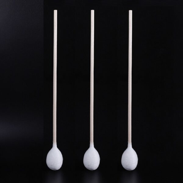Big Tip 8inch 22cm Long Wooden Stick Cotton Tipped Applicator 50pcs/pack (Tip Size 15mm/20mm) - Image 5