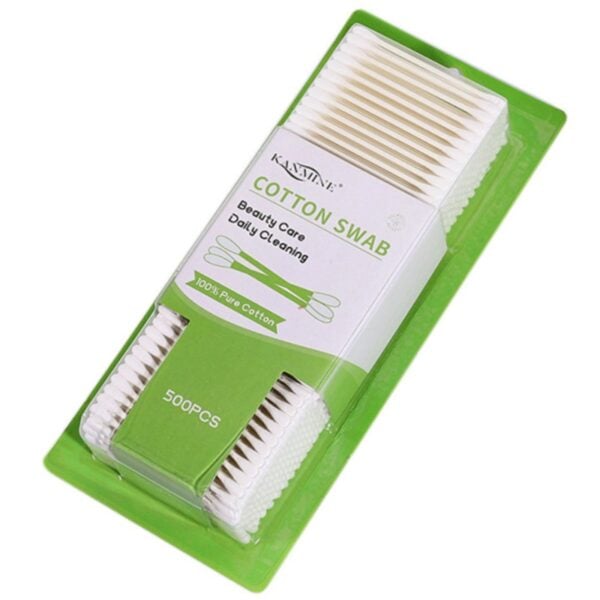 300/500/750 Count in Blister Card Packaging Paper Stick Cotton Swabs - Image 5