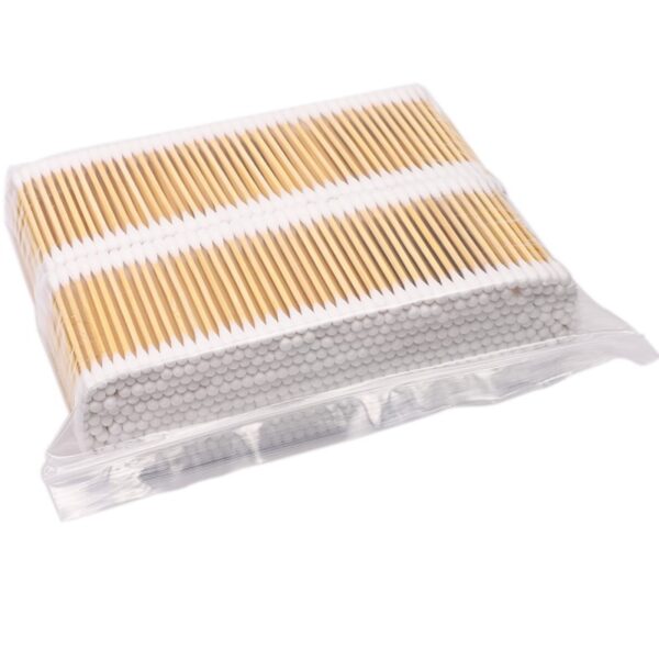 XXL Packaging 1000 Count Zip Bag Bamboo Cotton Swabs - Image 4