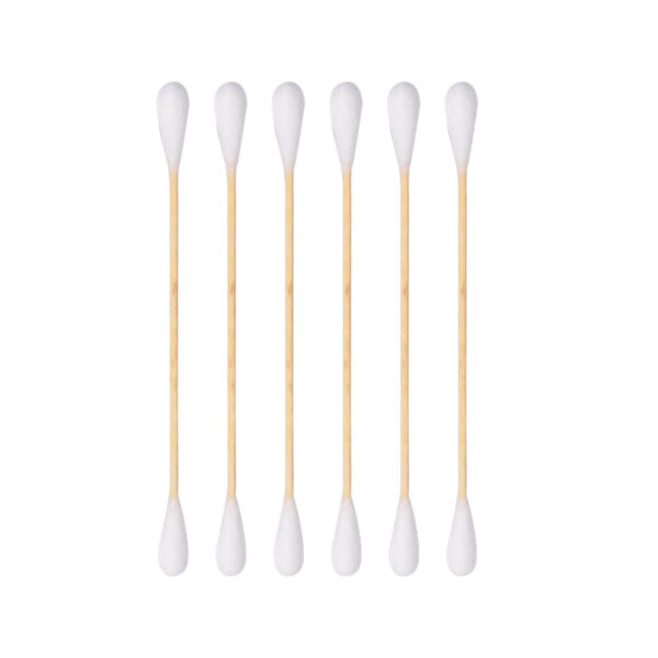 6 inch Big Tip Pet Use Bamboo Stick Cotton Swabs 200 Count - Image 5