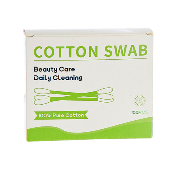 Custom Paper Box Bamboo Cotton Swabs (100/200 Count) - Image 3
