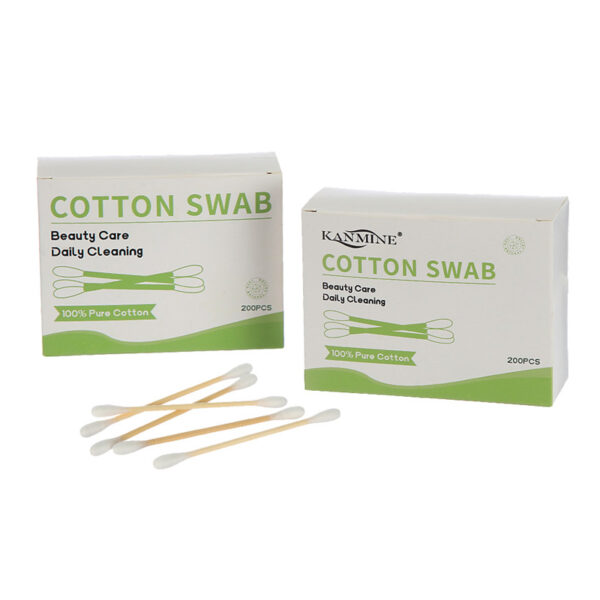 Custom Paper Box Bamboo Cotton Swabs (100/200 Count) - Image 5