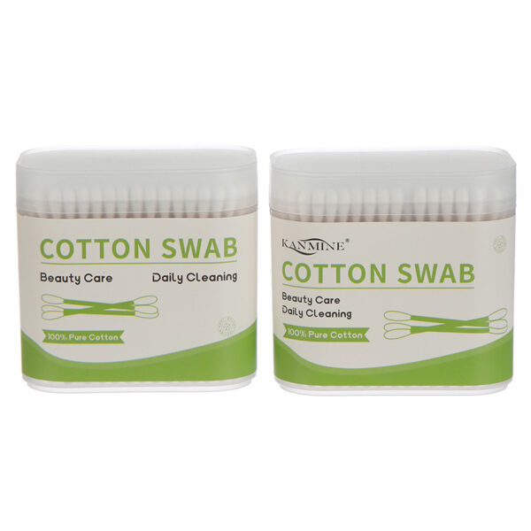 Custom Plastic Canister Bamboo Cotton Swabs (100/200 count) - Image 6
