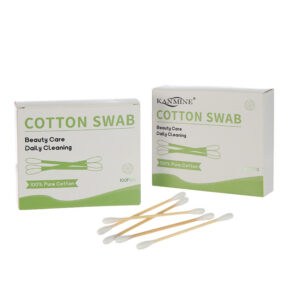 Custom Paper Box Bamboo Cotton Swabs (100/200 Count)