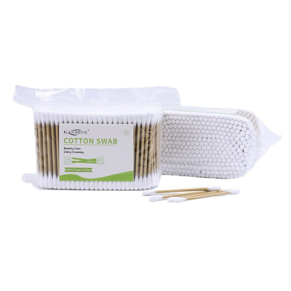 Zip Bag Brown Paper Stick Cotton Swabs (100/200/300/400 Count) - Image 17