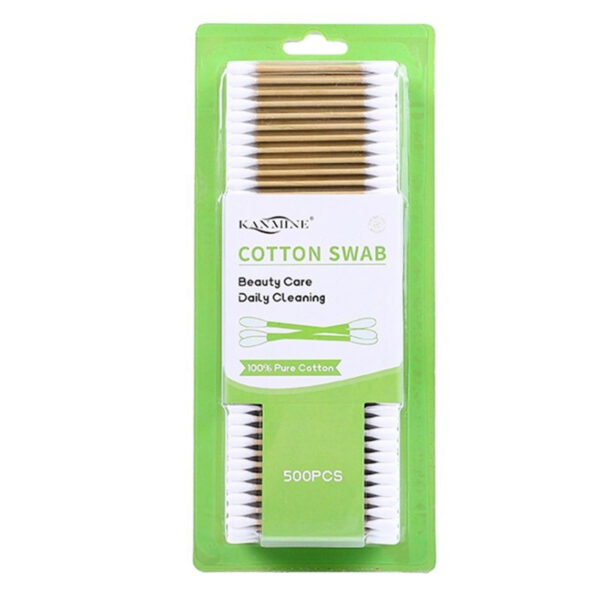 Brown Paper Stick Cotton Swabs with Blister Card Packaging (500/600 Count) - Image 11