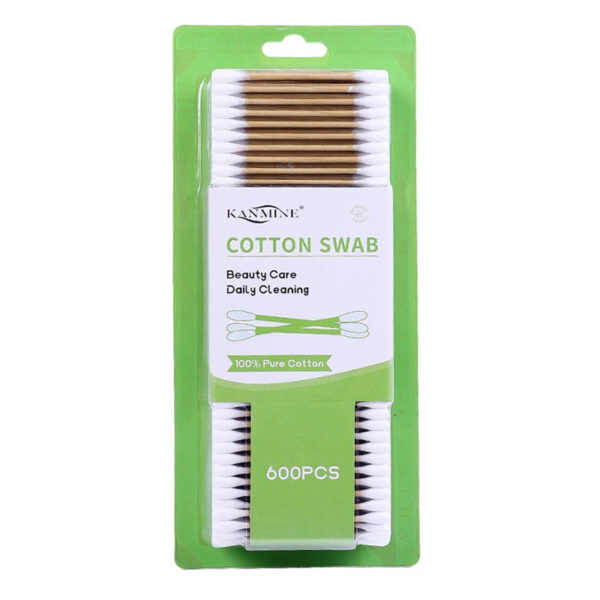 Brown Paper Stick Cotton Swabs with Blister Card Packaging (500/600 Count) - Image 10