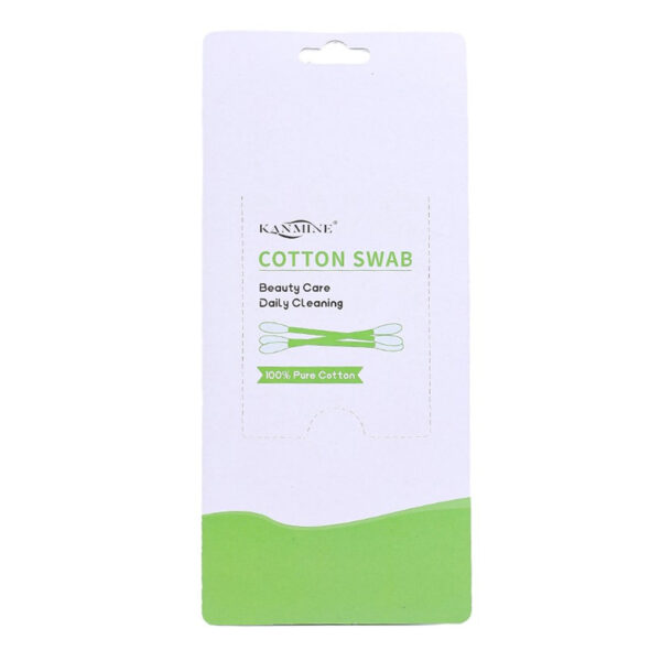 Brown Paper Stick Cotton Swabs with Blister Card Packaging (500/600 Count) - Image 5