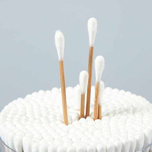 Plastic Box Packaging Carbonized Bamboo Stick Cotton Swabs 200 Count - Image 7