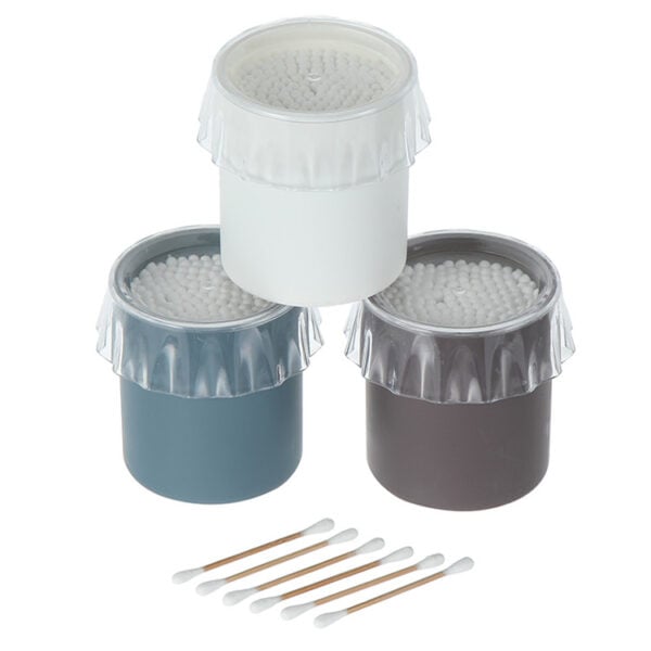 Tansparent Lid Box Carbonized Bamboo Stick Cotton Swabs 100 Count - Image 7