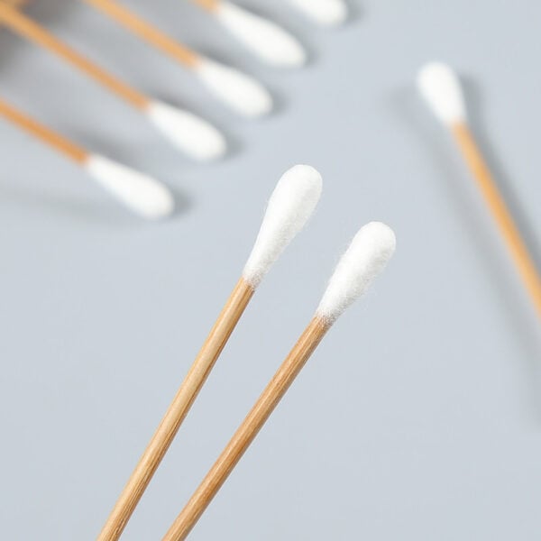 Plastic Box Packaging Carbonized Bamboo Stick Cotton Swabs 200 Count - Image 10