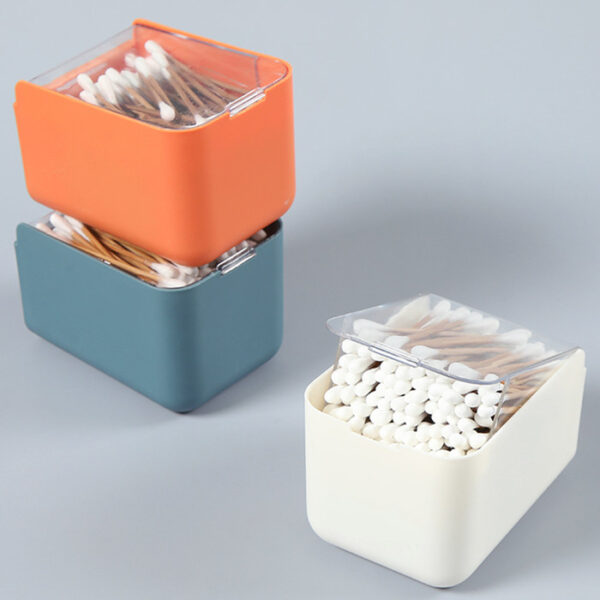 Foldable Plastic Box Packaging Carbonized Bamboo Stick Cotton Swabs 300 Count - Image 9