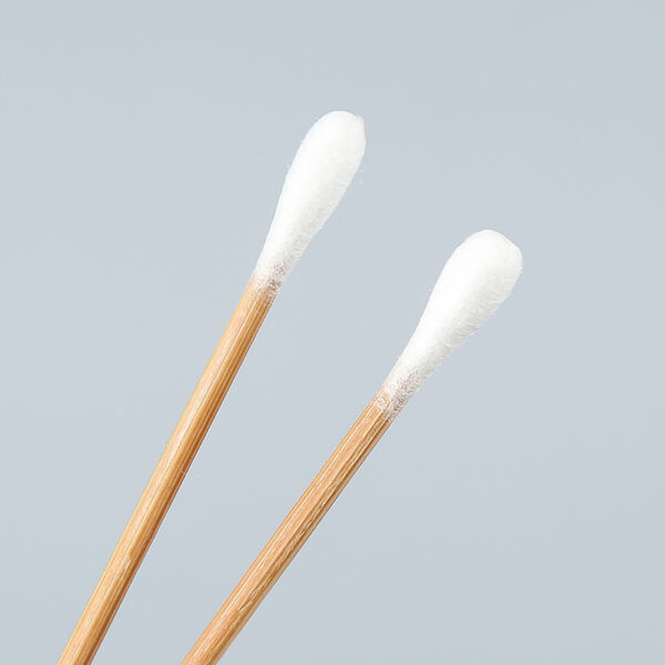 Plastic Box Packaging Carbonized Bamboo Stick Cotton Swabs 300 Count - Image 4