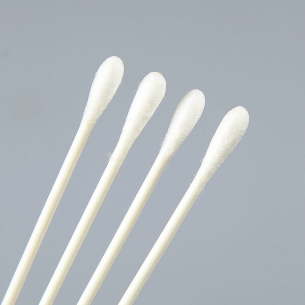 Cute Bear Plastic Box Packaging Paper Thin Stick Baby Cotton Swabs 200 Count - Image 3