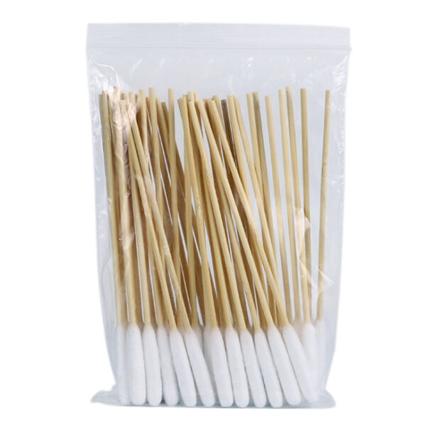 6 inch Big Cotton Tip Bamboo Stick Pet Use Cotton Swabs 50/100 Count - Image 7