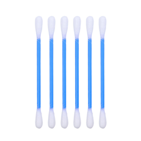 Colorful Plastic Stick Cotton Swabs 100 Count in Plastick Canister - Image 2