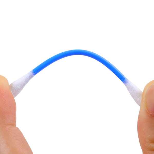 Colorful Plastic Stick Cotton Swabs 100 Count in Plastick Canister - Image 5