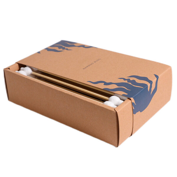 6 inch Long Bamboo Stick Safety Tip Cotton Swabs 33 Count in Drawer Box - Image 7