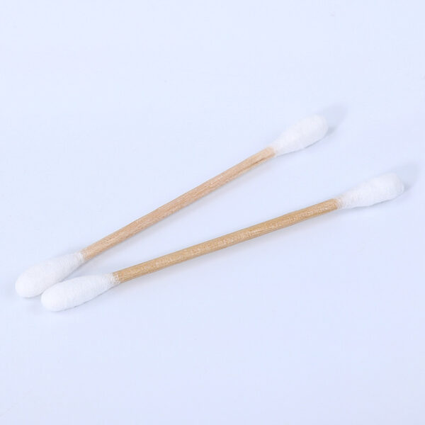 Wooden Stick Cotton Swabs 48 Count in Zip Bag - Image 6