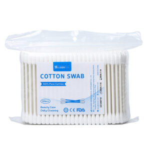 Paper Stick Spiral Tip Cotton Swabs (300 Count)