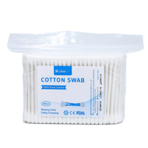 Plastic Stick Cotton Swabs (300 Count)